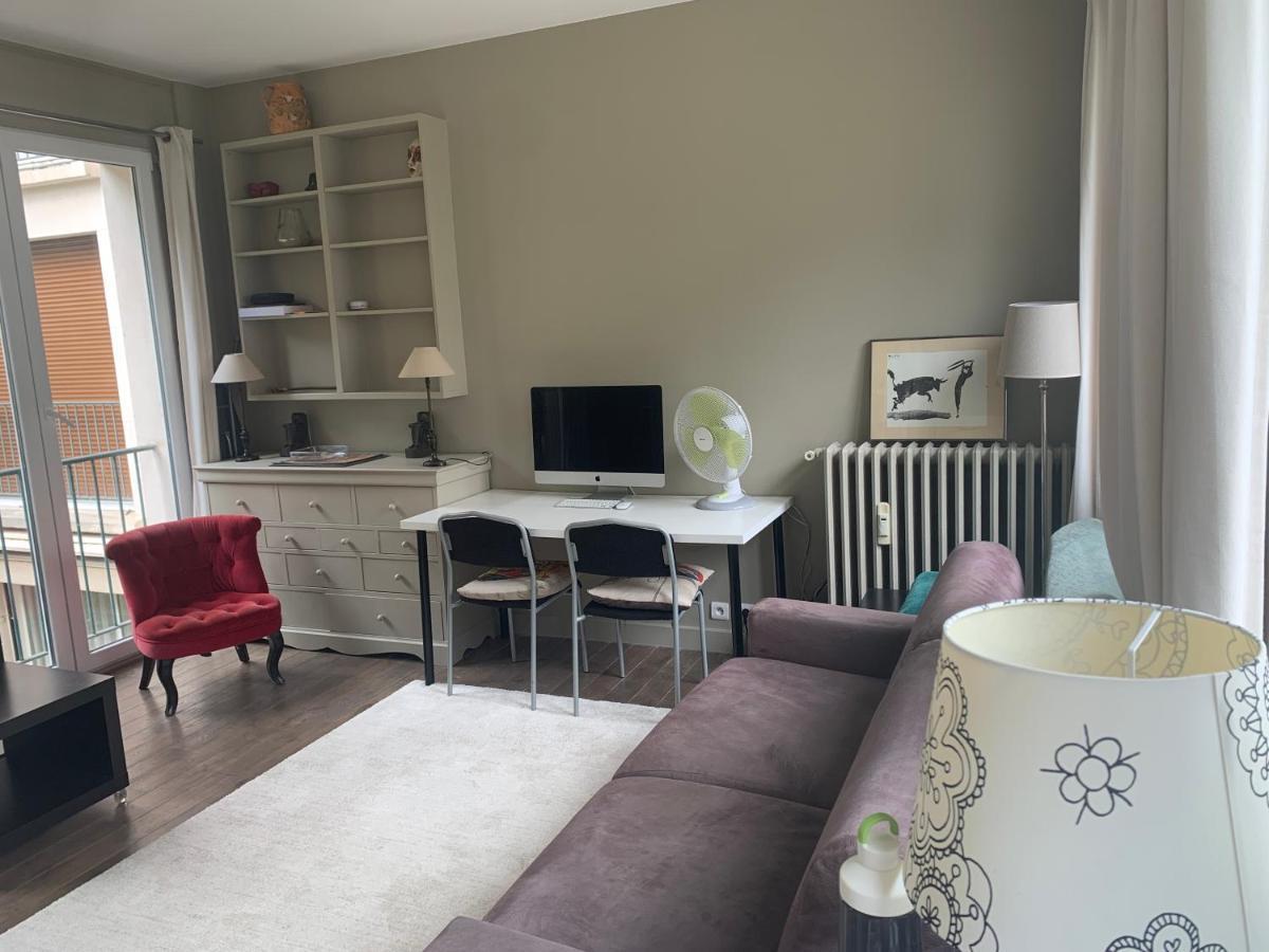 Porte Maillot-Charming And Calm Studio At Neuilly Esterno foto
